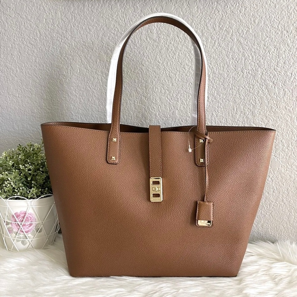 Michael  Kors Karson Large Carryall Tote Luggage Leather NWT